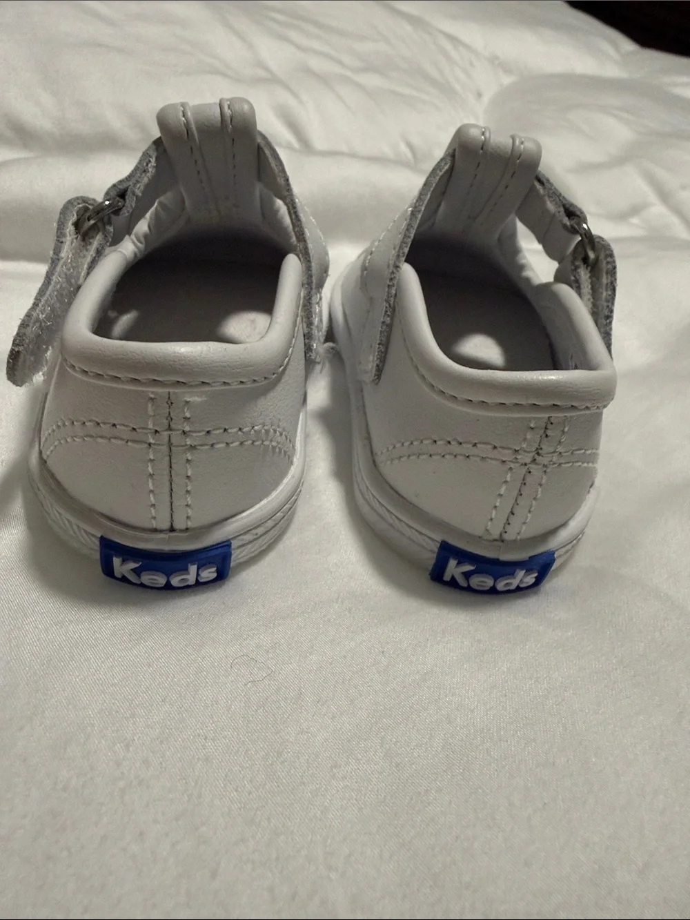 Keds White Baby Mary Jane Walker Shoes